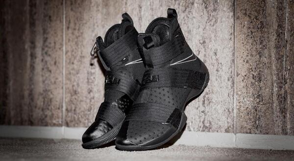 Nike Lebron Soldier 10 Triple Black 844374 001 AFEW STORE